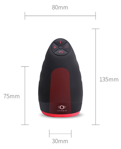 Heated Male Masturbator and Sex Toy for Men
