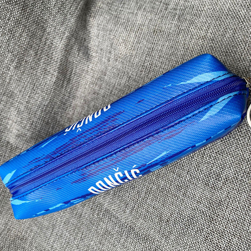 NBA Basketball Pencil Case - Large Capacity for Students