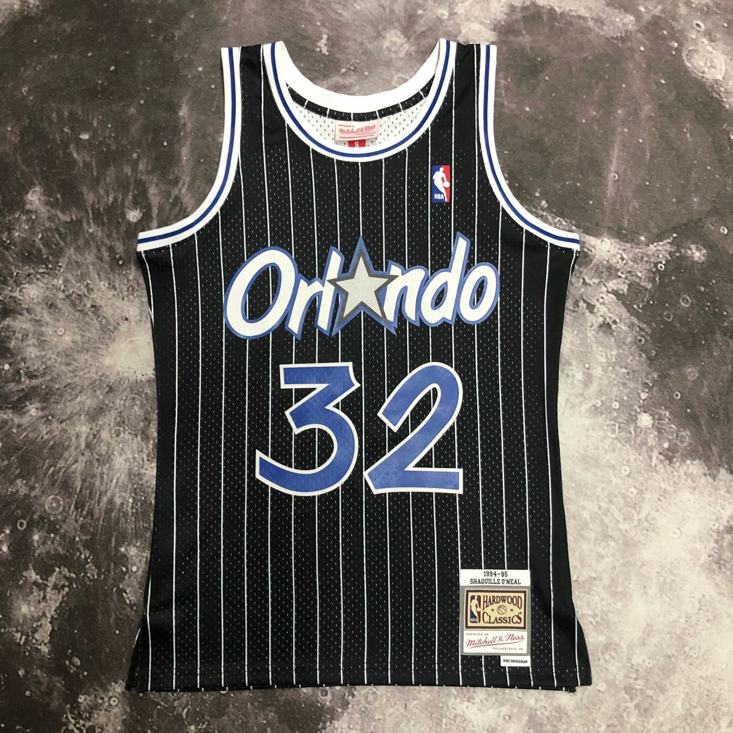 MN Retro NBA Magic Team Jerseys - Black & White