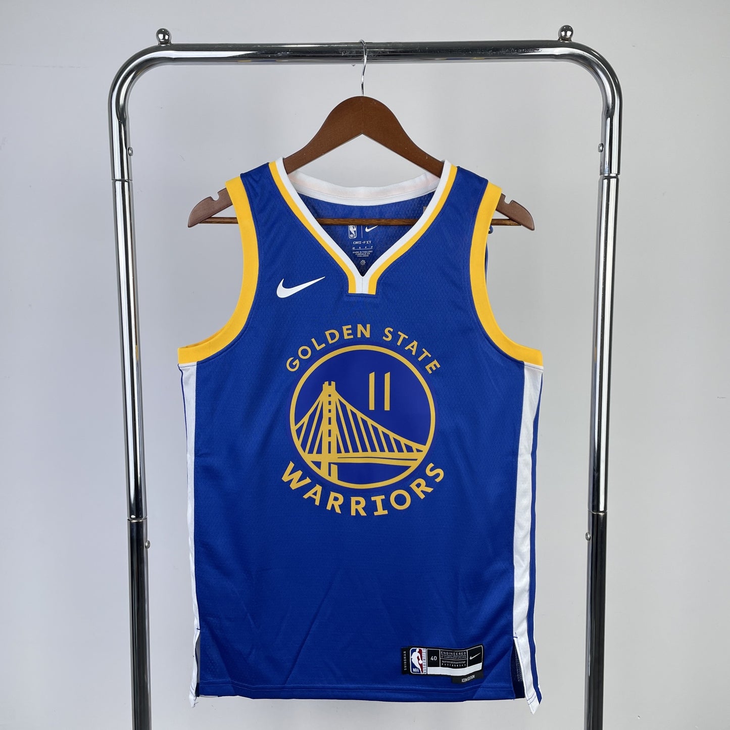 Warriors 23 Season Blue Jerseys: Curry, Thompson, Durant