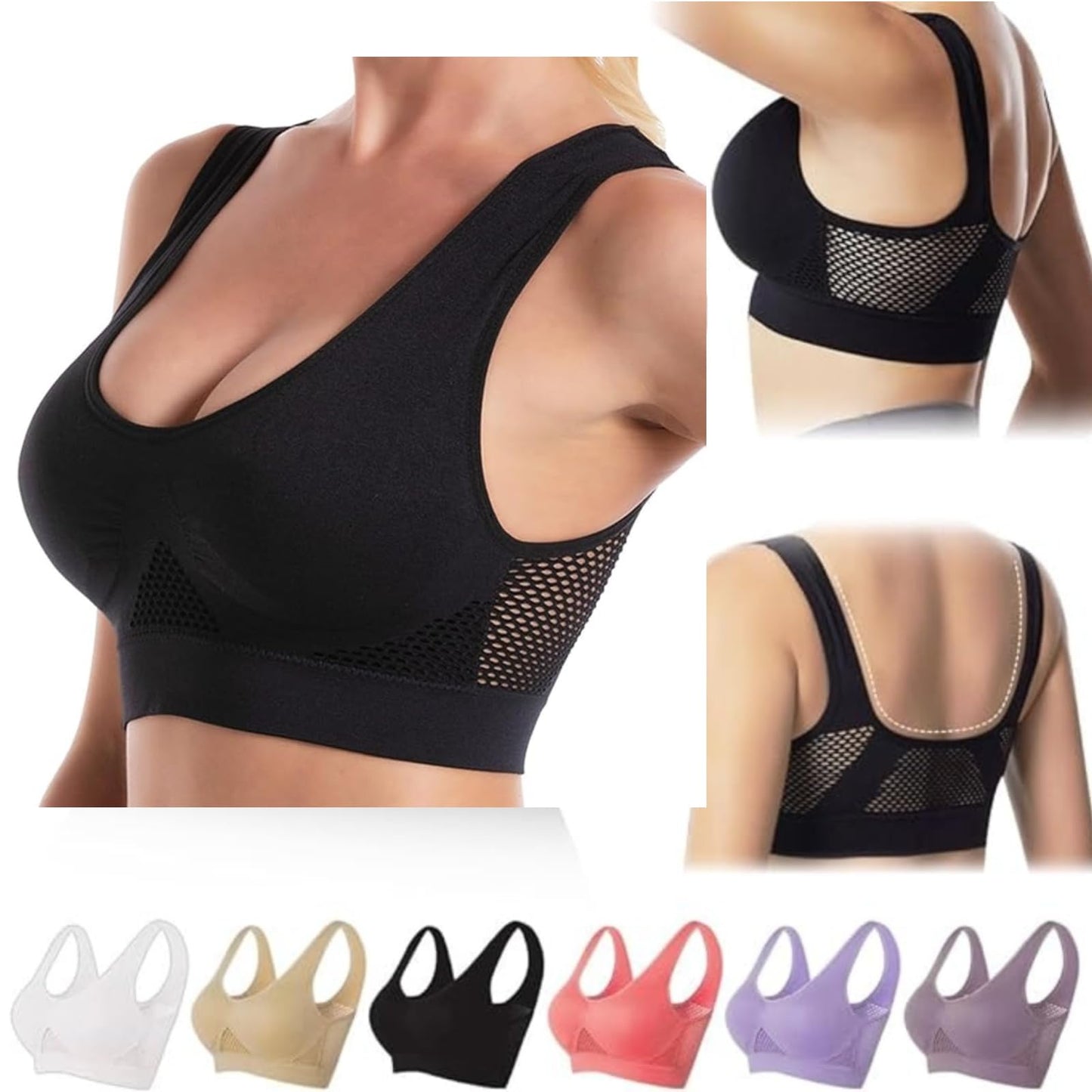 Breathable Cool Liftup Air Bra