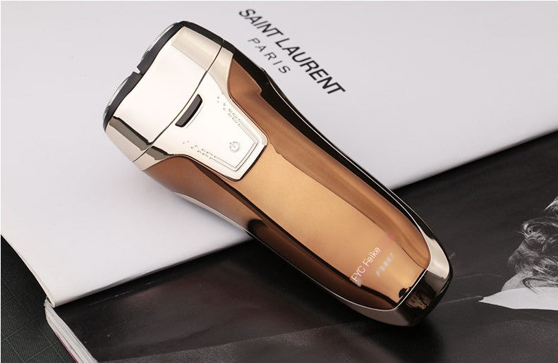 Rechargeable Electric Shaver with Smart Washable Design