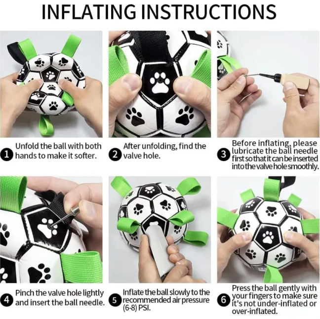 Interactive Dog Soccer Ball - PitchMade