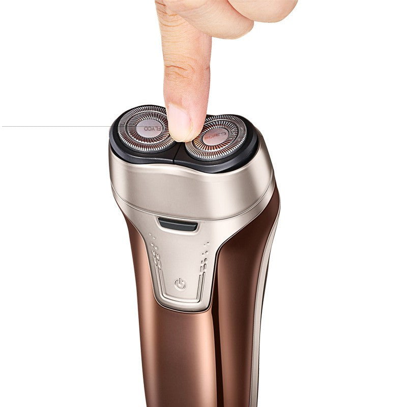 Rechargeable Electric Shaver with Smart Washable Design