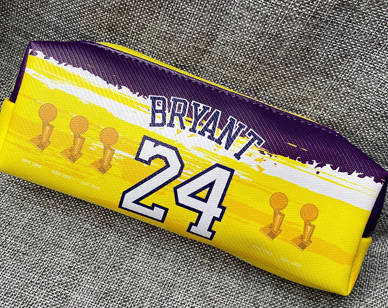 NBA Basketball Pencil Case - Large Capacity for Students