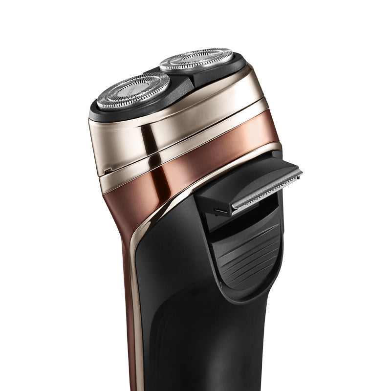 Rechargeable Electric Shaver with Smart Washable Design
