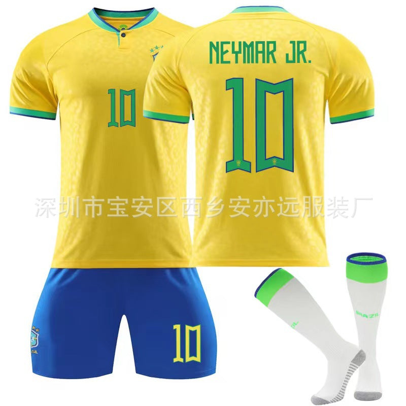 Wholesale Argentina Messi 10 & Ronaldo 7 Soccer Kit