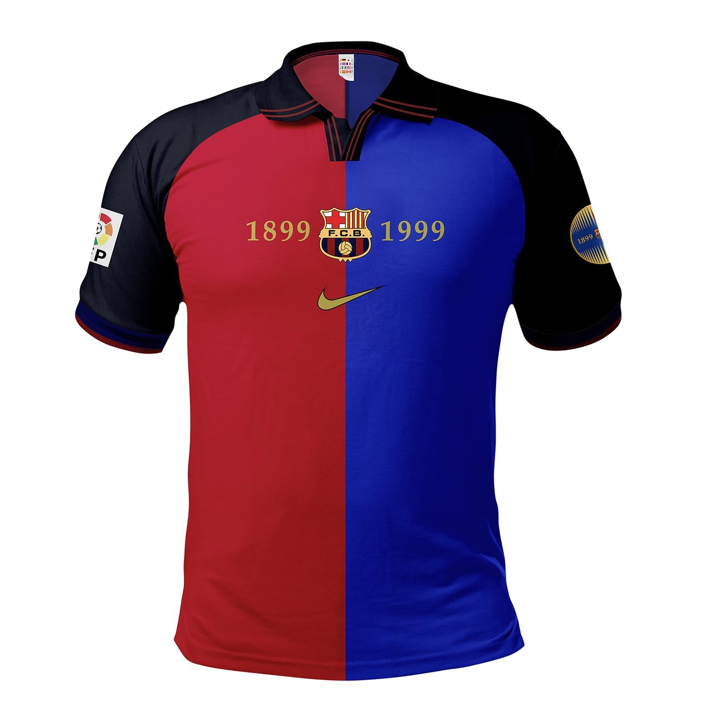 Barcelona 1999 Retro Jersey Barcelona Jersey Barca Jersey FC Barcelona Jersey Men Retro Soccer Jersey Soccer Jerseys (as1 Alpha l Regular Regular)