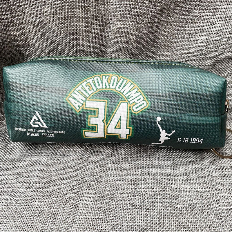NBA Basketball Pencil Case - Large Capacity for Students