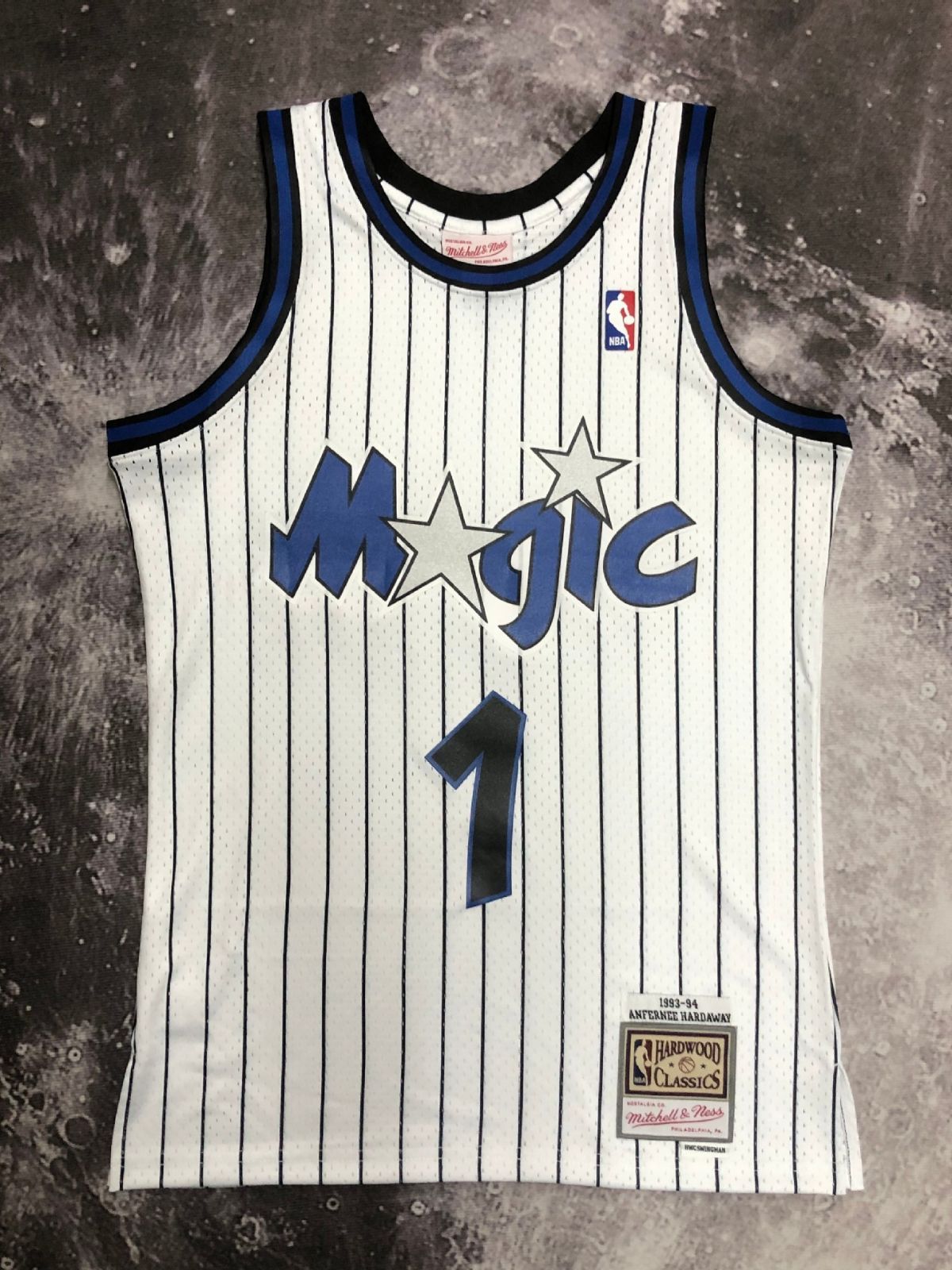 MN Retro NBA Magic Team Jerseys - Black & White