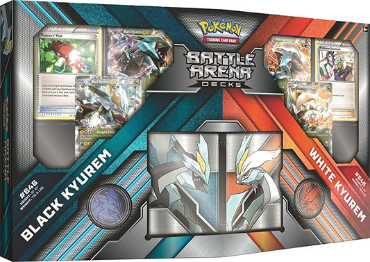 Pokemon TCG Battle Arena Decks Black Kyurem vs. White Kyurem Card Game