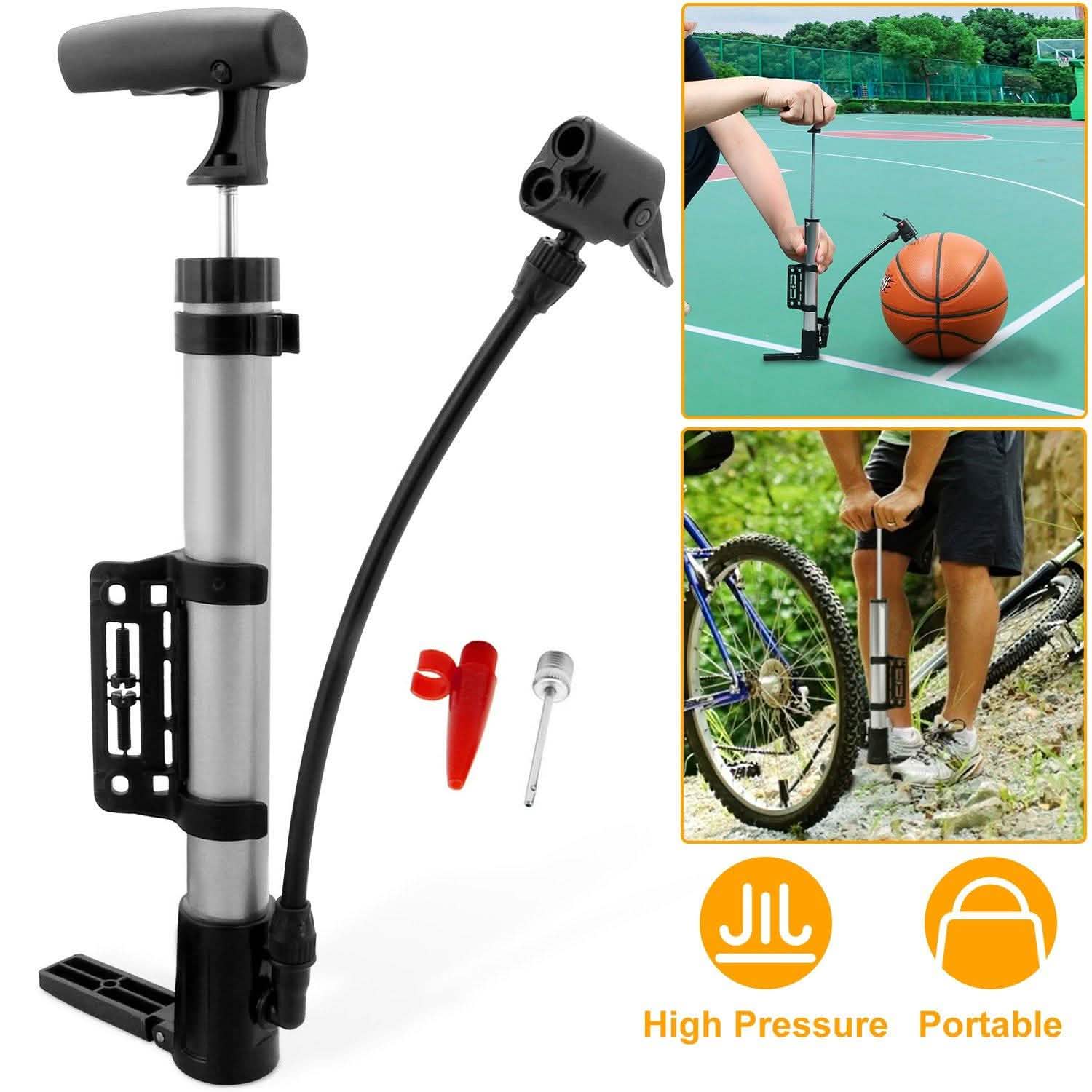 Mini Bike Pump Portable Bicycle Tire Inflator - PitchMade