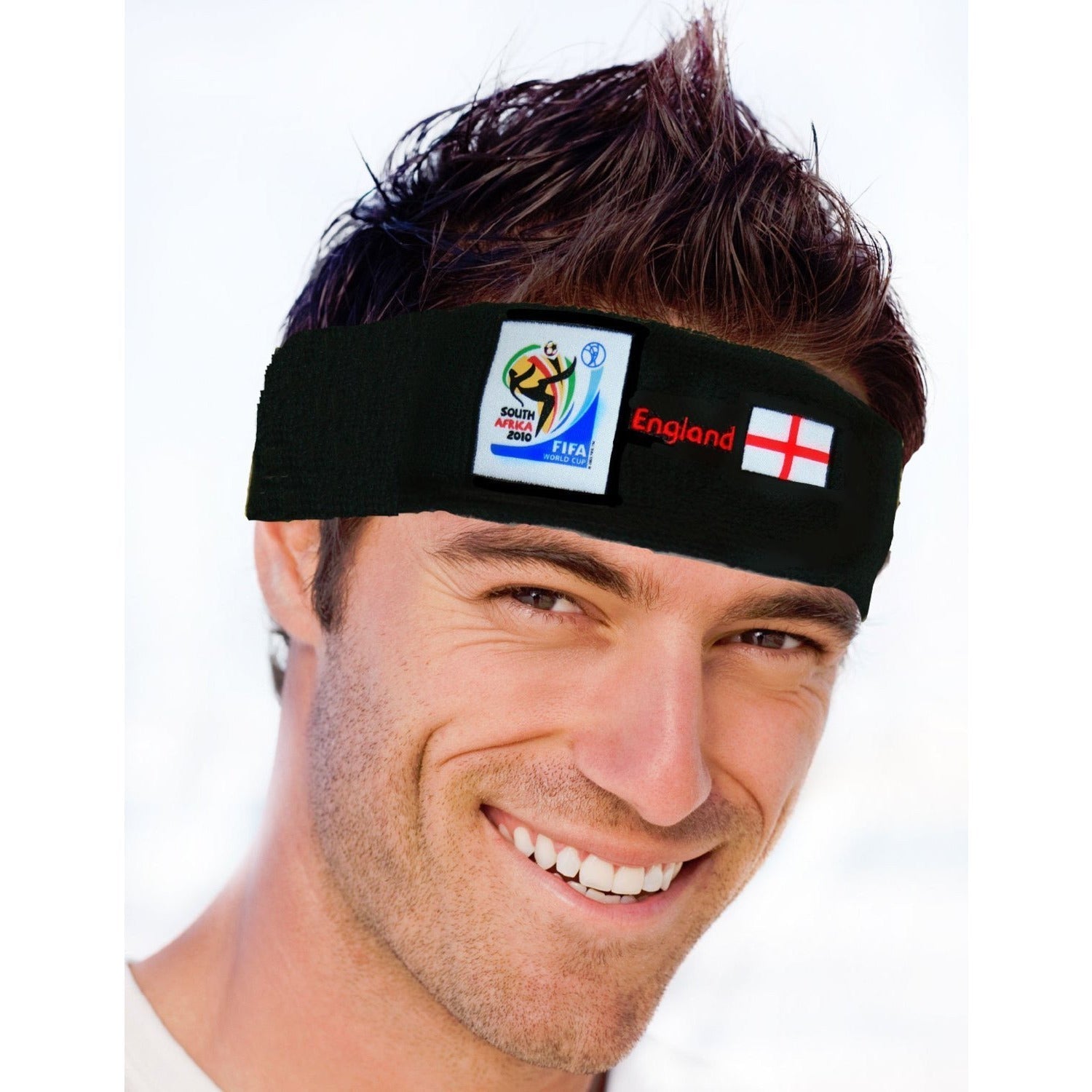 Collectible Vintage Soccer Headband - Official FIFA - ENGLAND - PitchMade